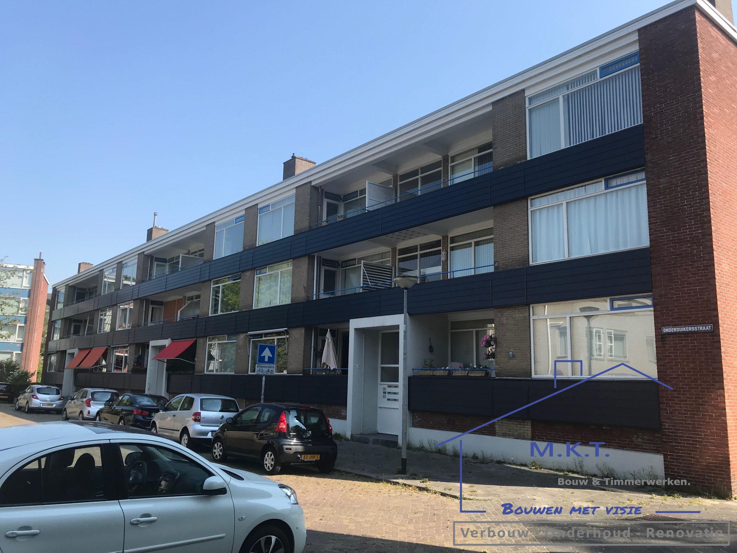 Gevelvernieuwing met nieuwe kozijnen